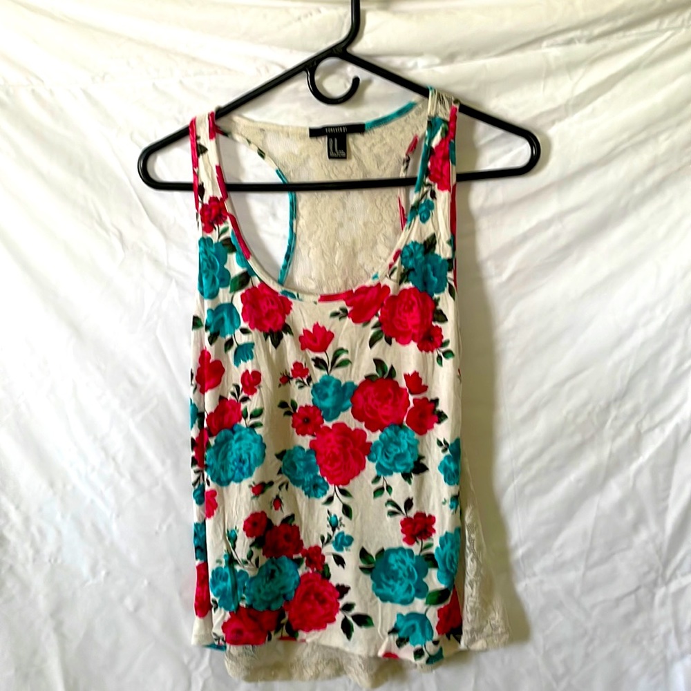 Forever 21. See through back. Tank top lightly used.